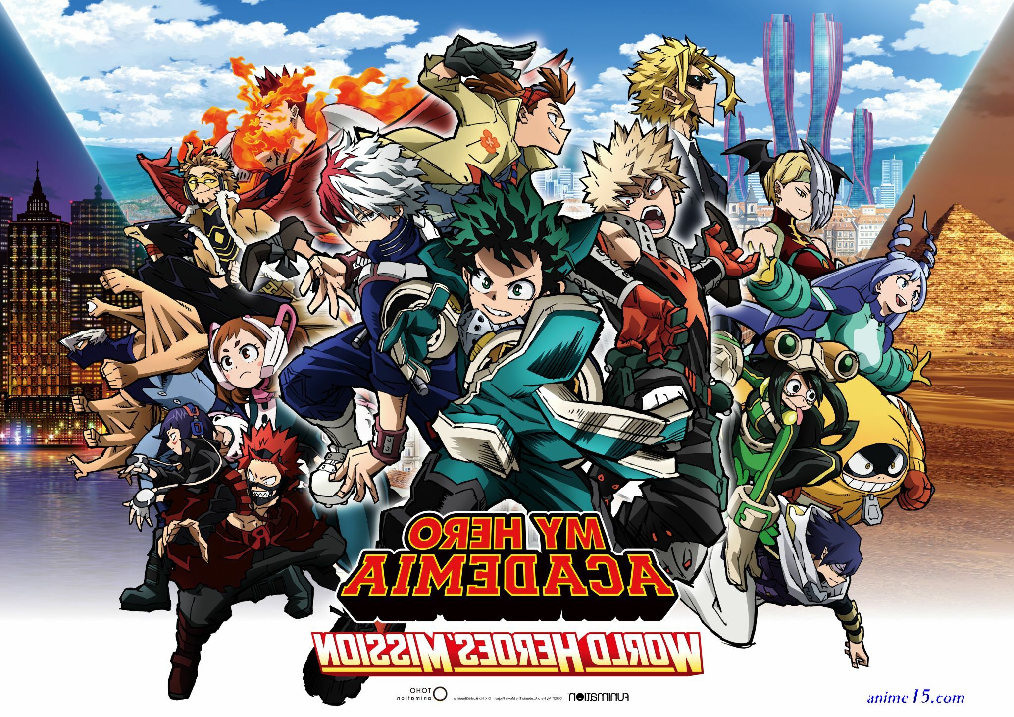 my hero académie world streaming