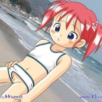 naked anime girls peeing