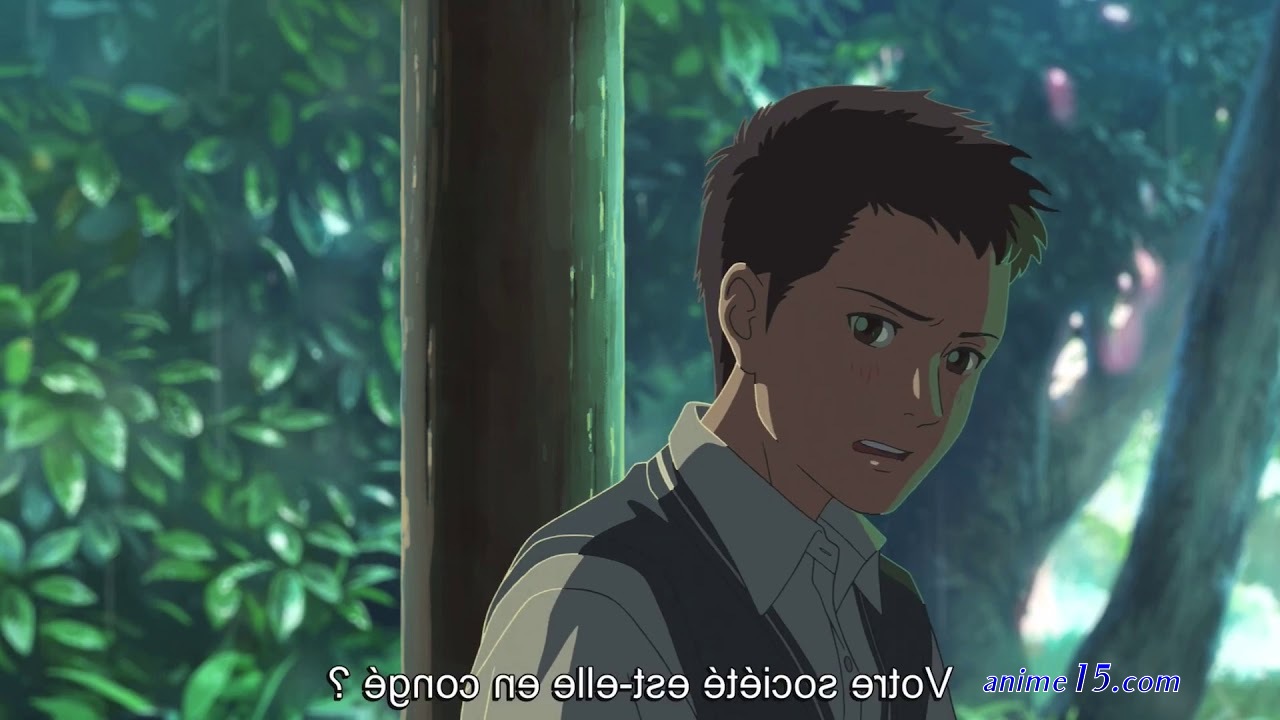 the garden of words vostfr
