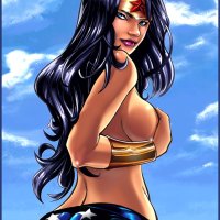 superhero comics with nudes in it wonder woman