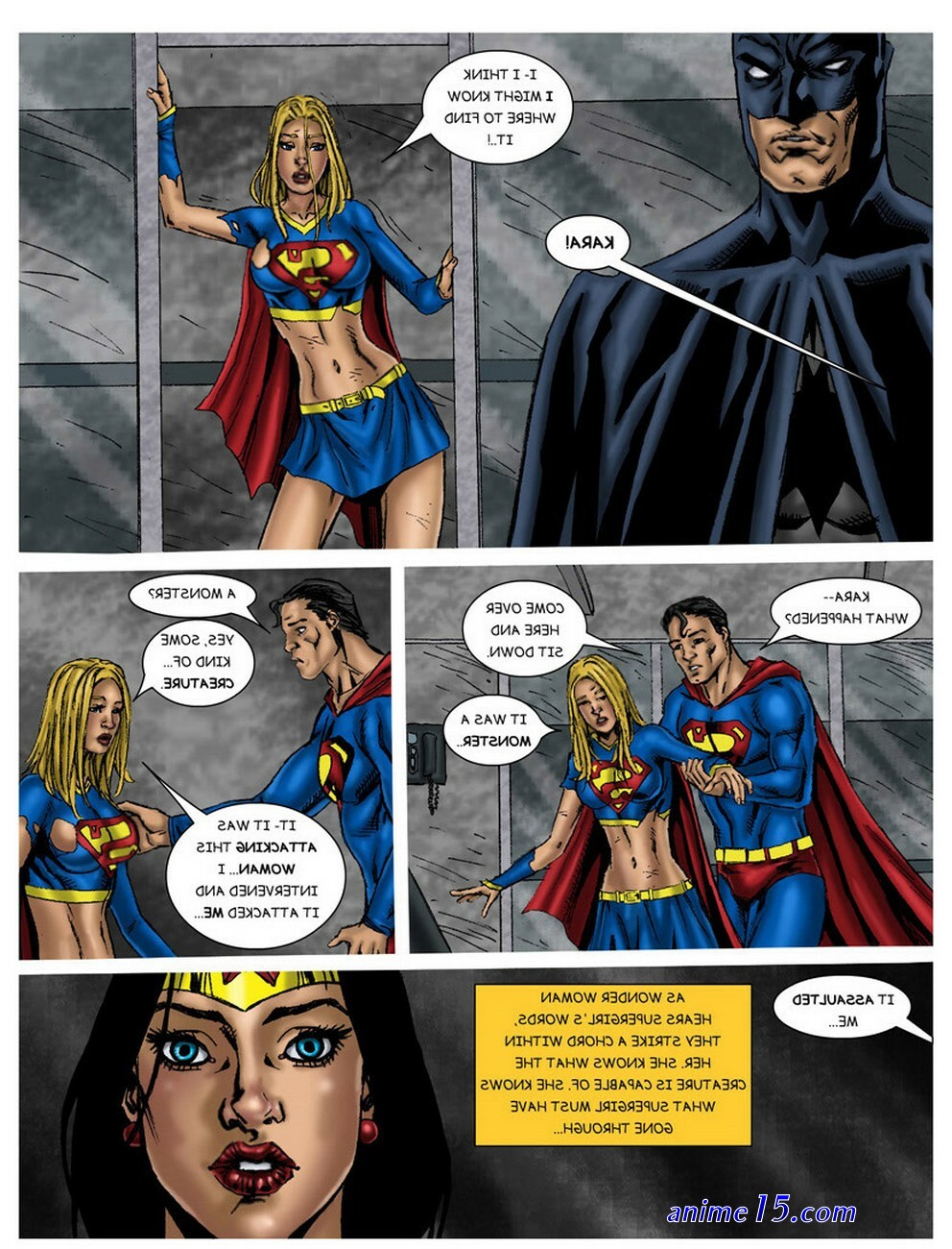 comics wonder woman porn