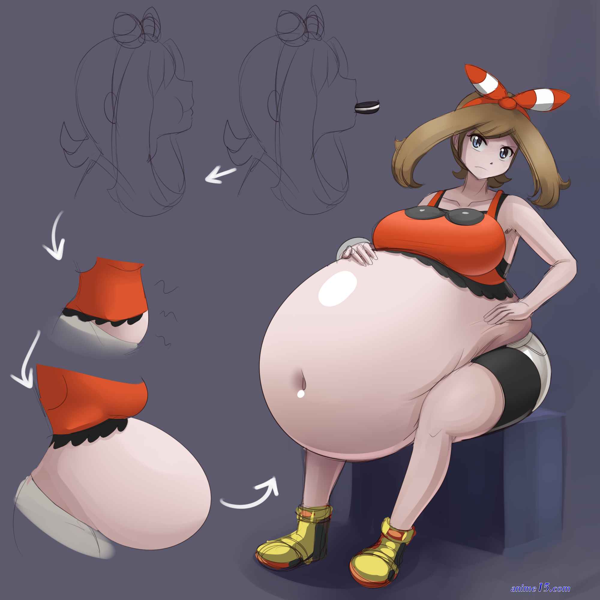 belly expansion comics