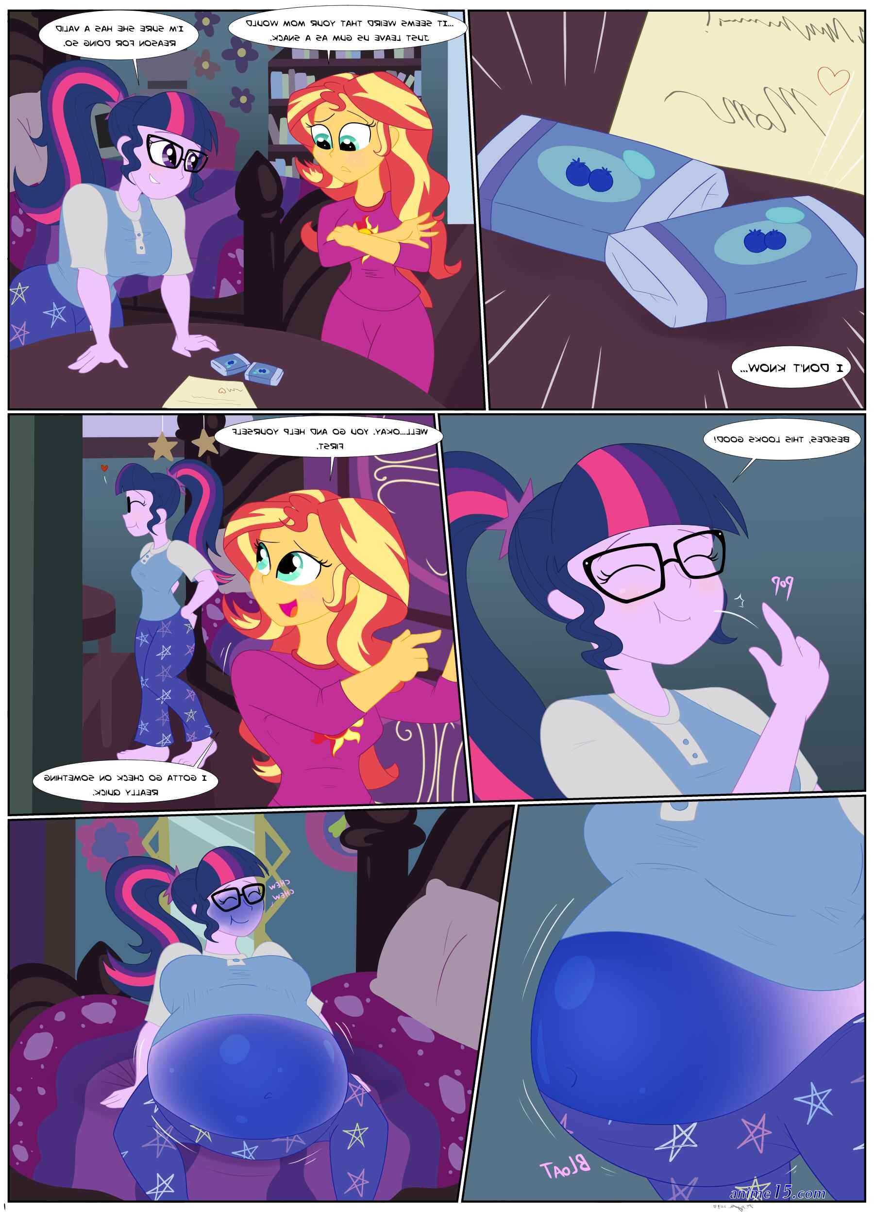 belly expansion comics