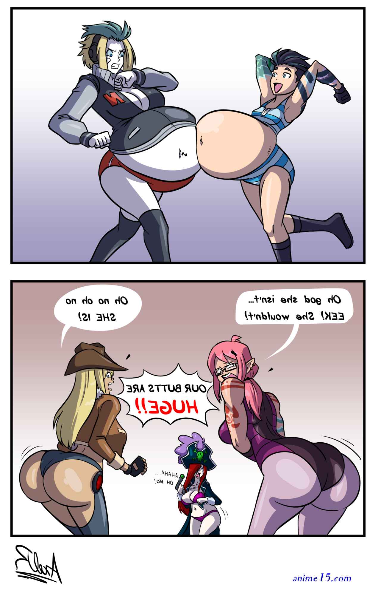 belly expansion comics
