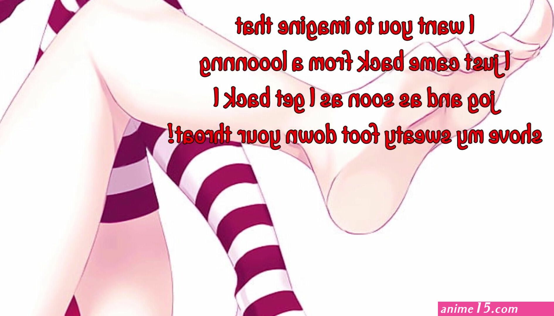 anime feet smell sex