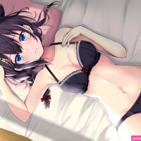 anime girl naked and sexy panties