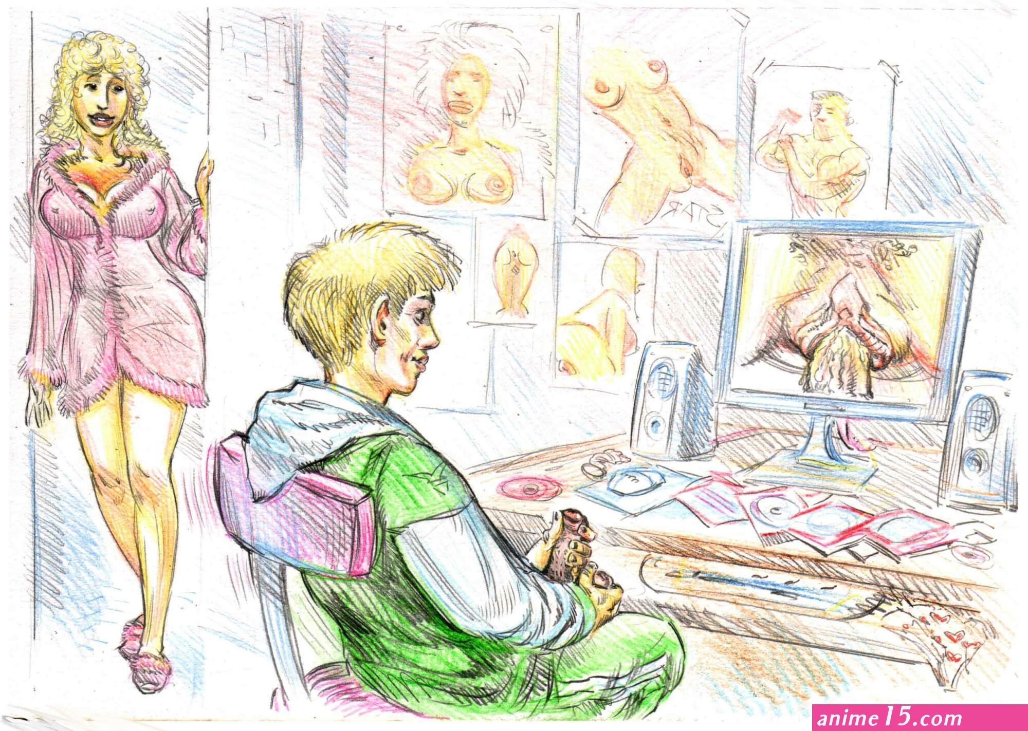 porn comics mother son