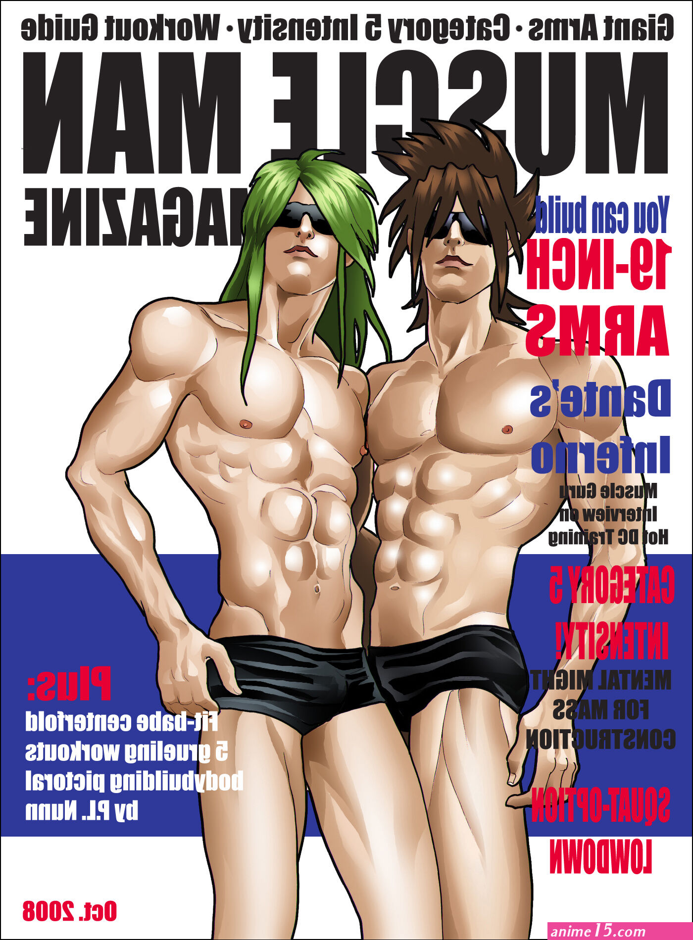 xxx gay muscle comics