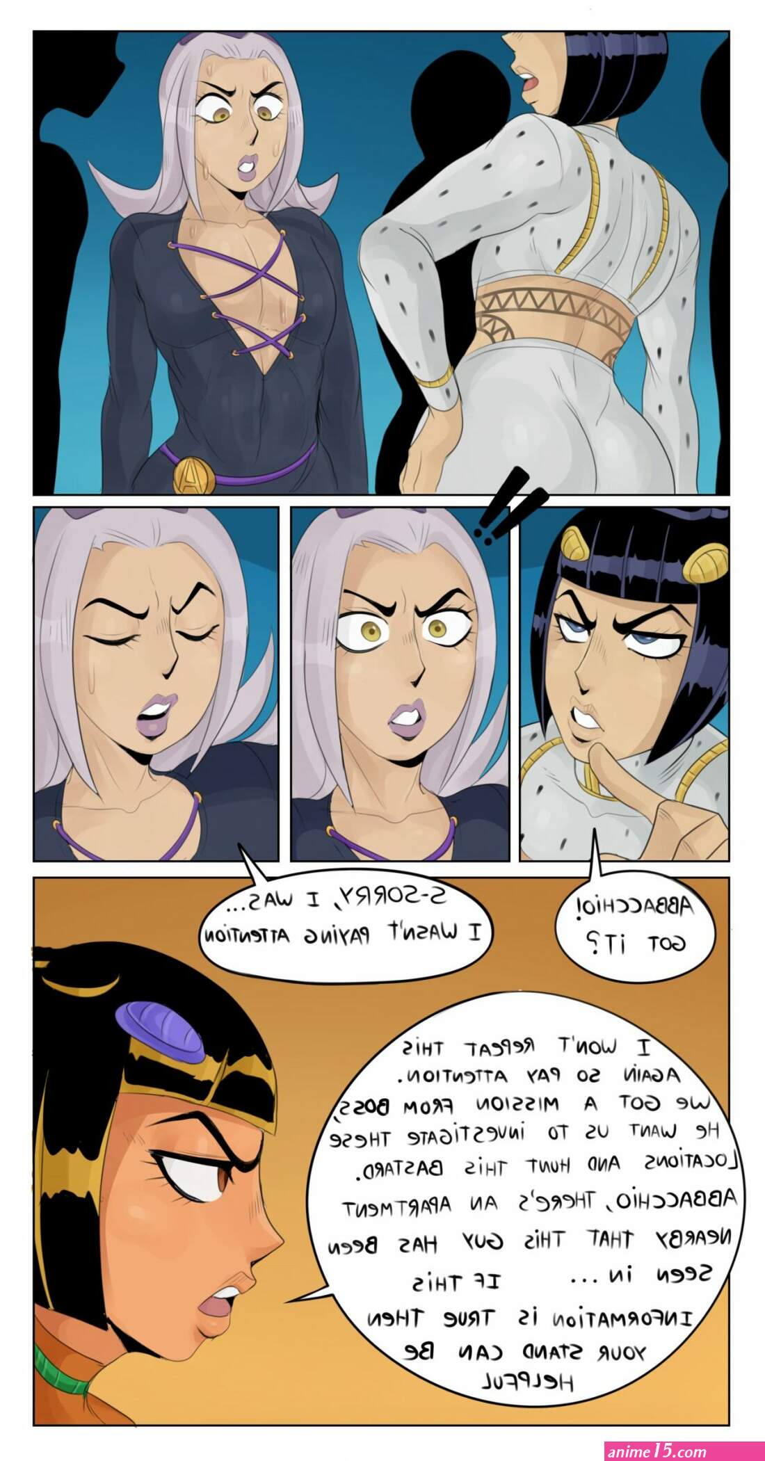 jjba porn comics