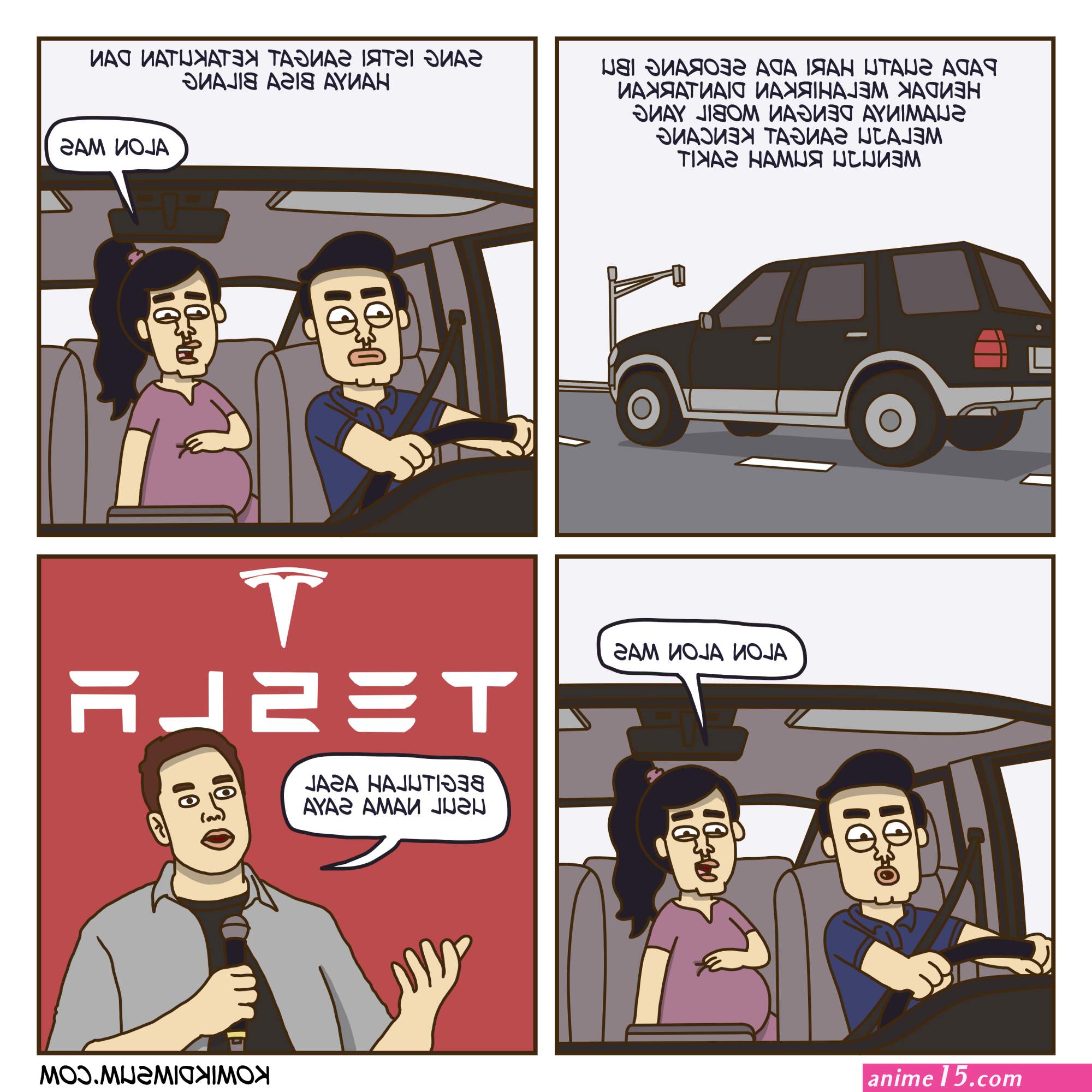 komik ibu dan anak