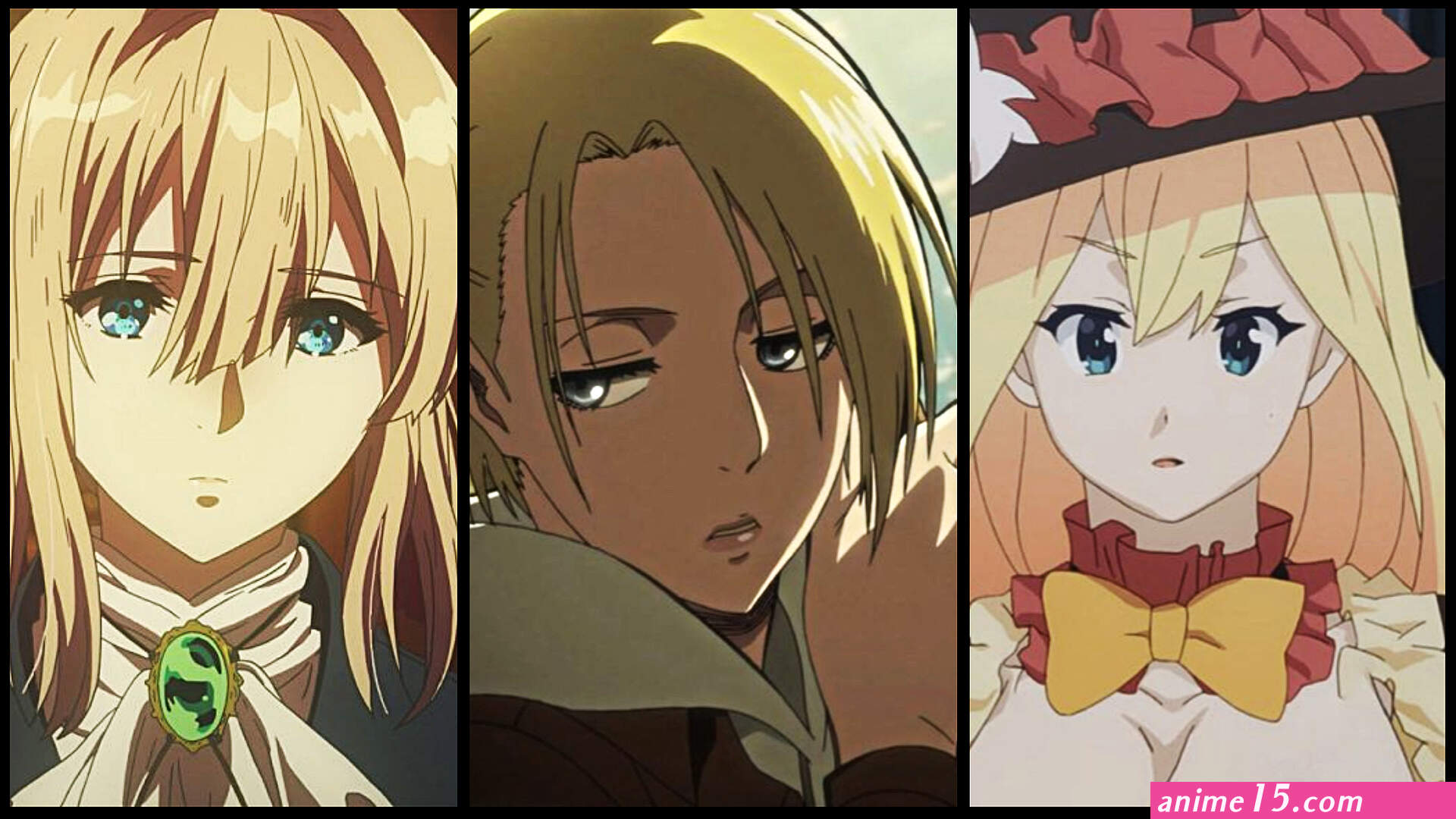 top best 50 anime female gamers with blue eyes and pink hair