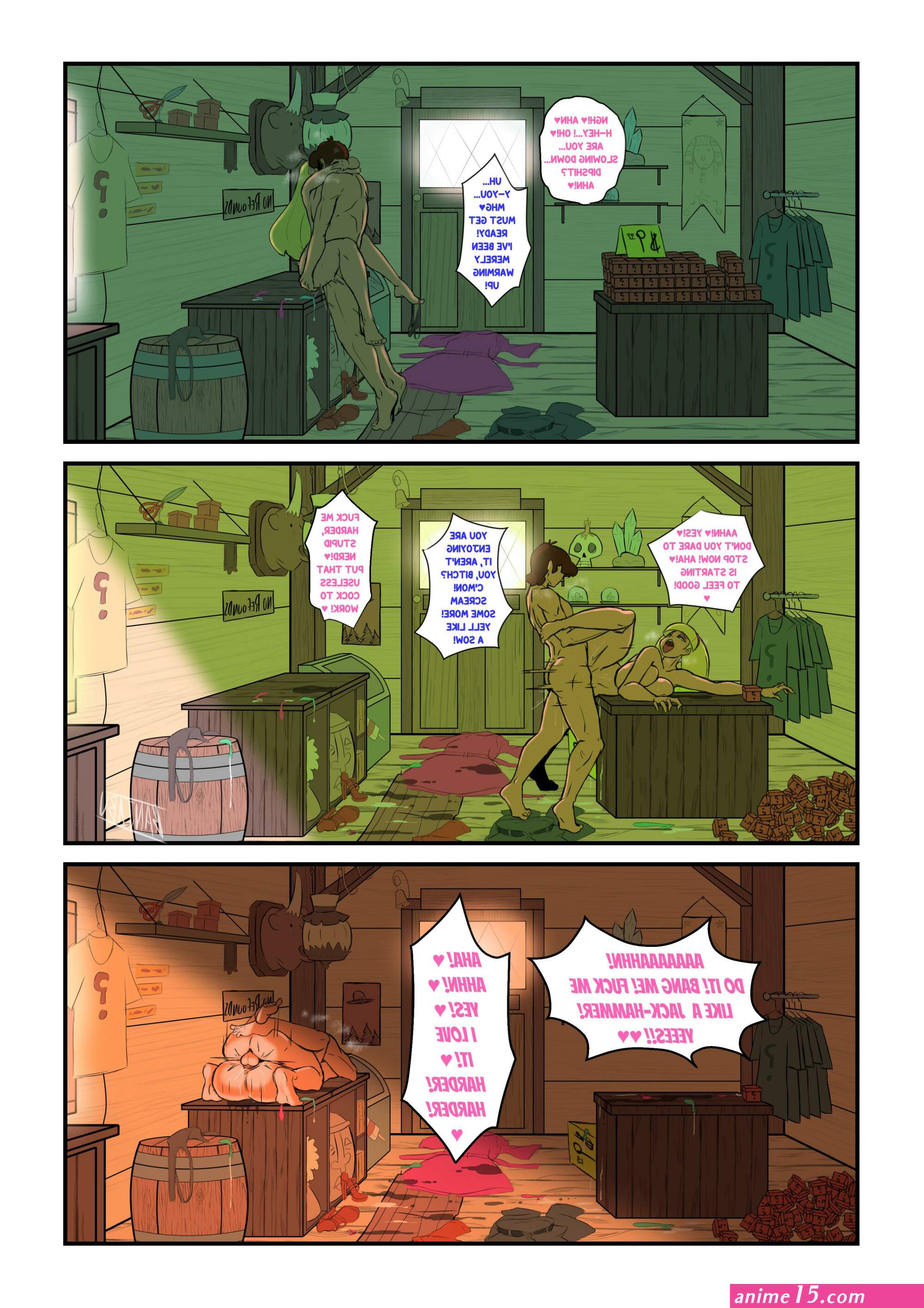 gravity face porn comics