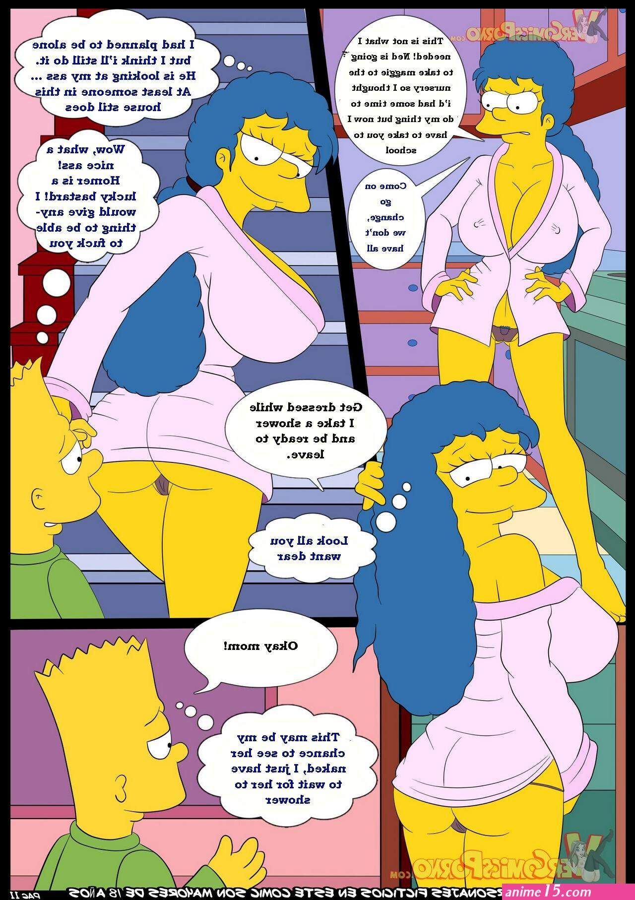 marge simpson sex comics