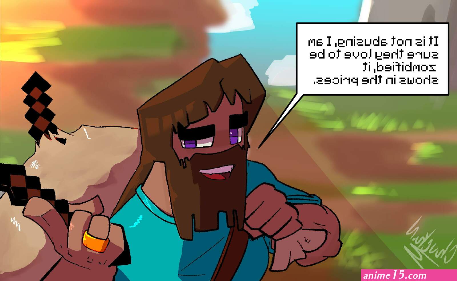 minecraft alex porn comics