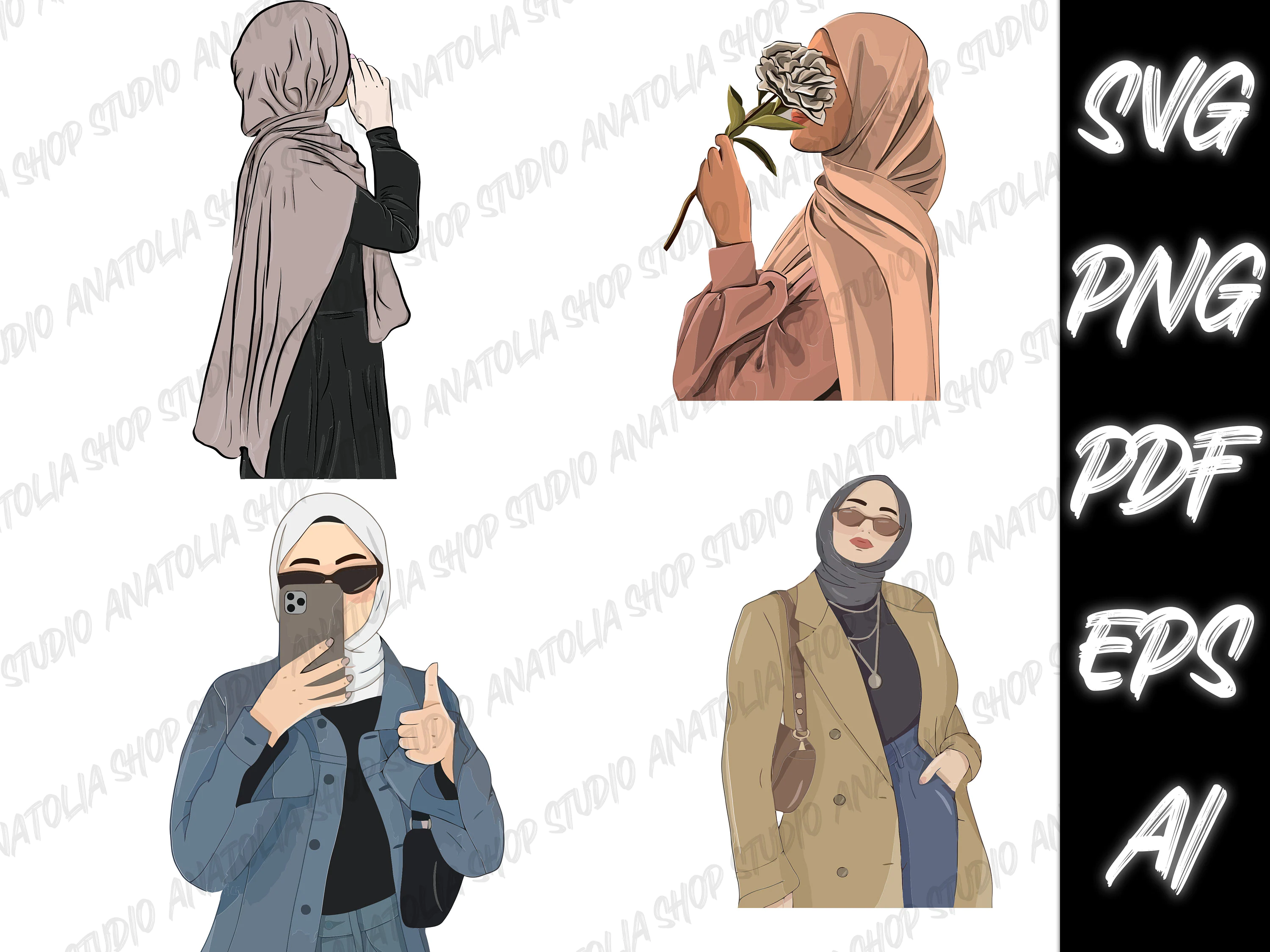 hijab anime sex