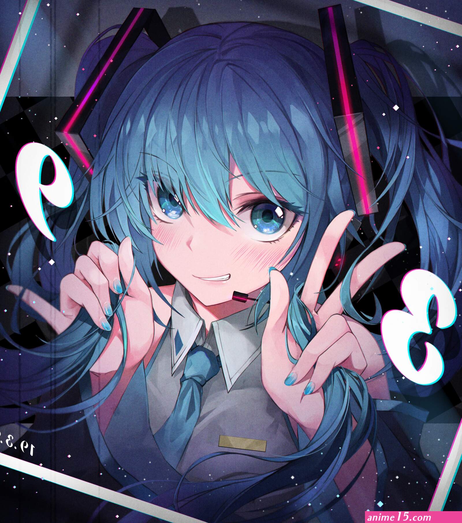 anime boob touch boob