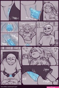 sans x frisk porn comics