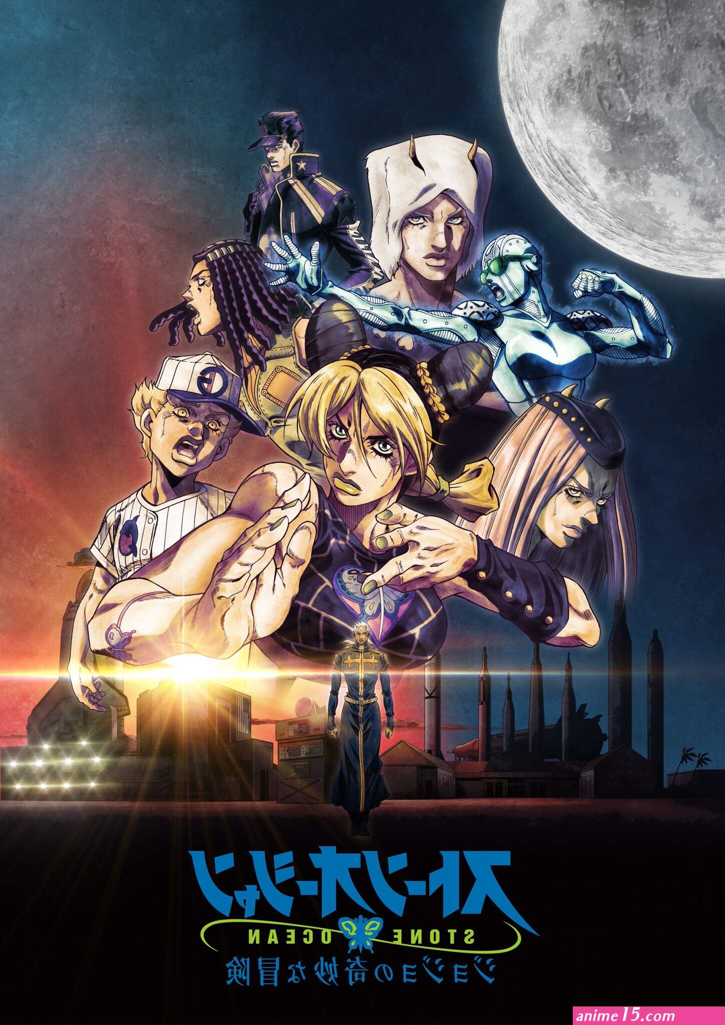 jojo s bizzare adventure saison 5 ep 16 vostre