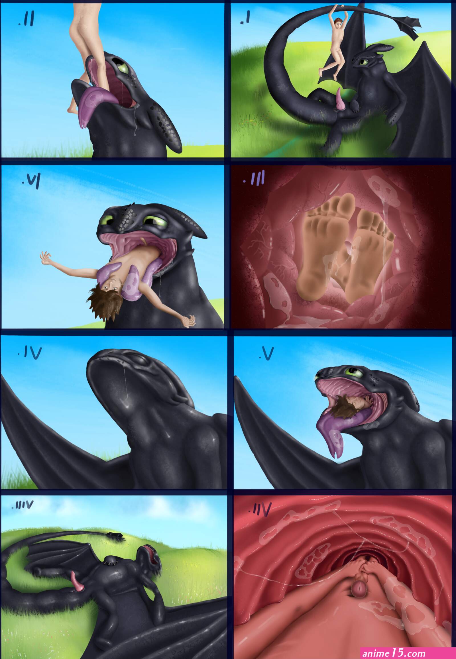 toothless porno comics