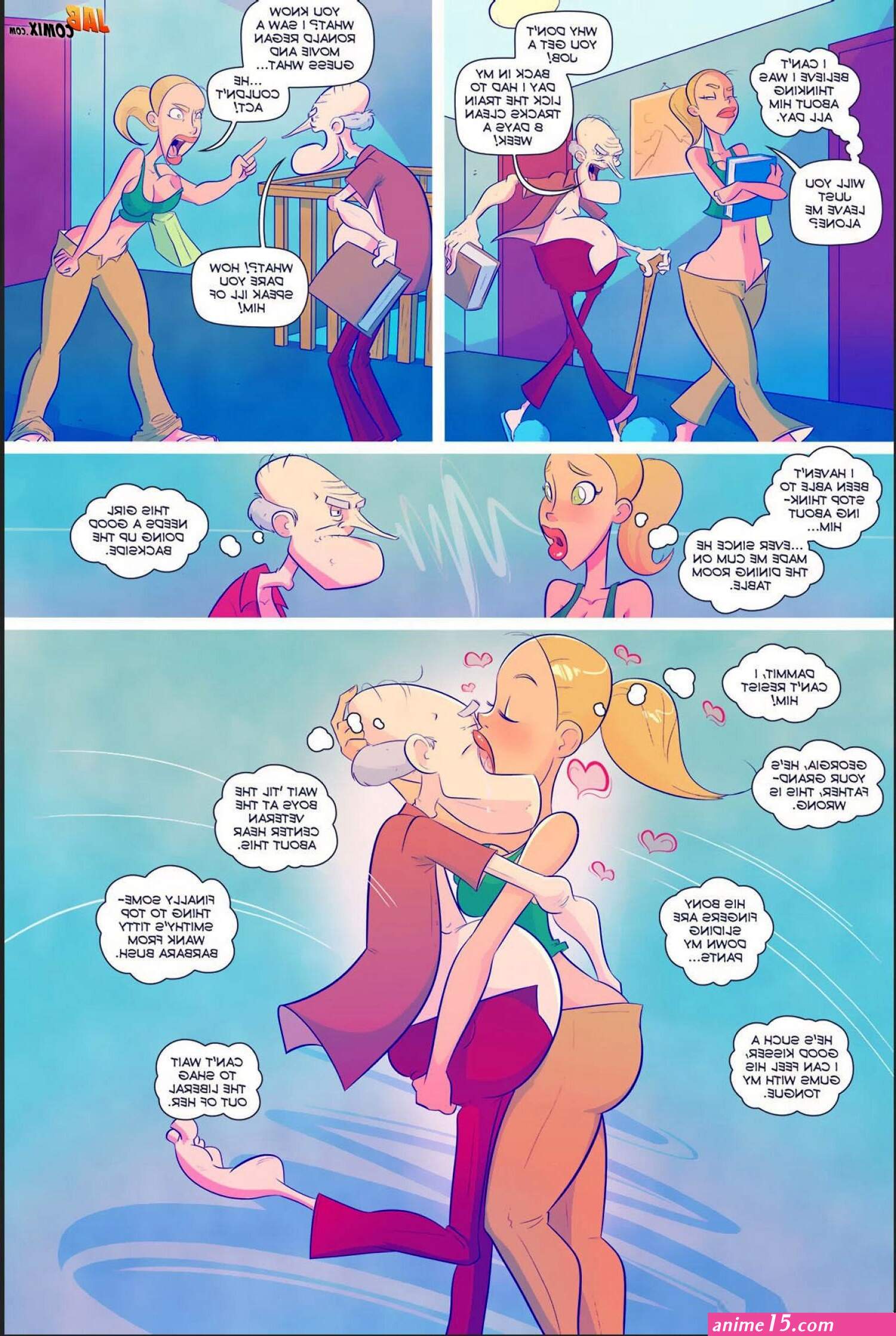 comics cartoon old man hentai porn