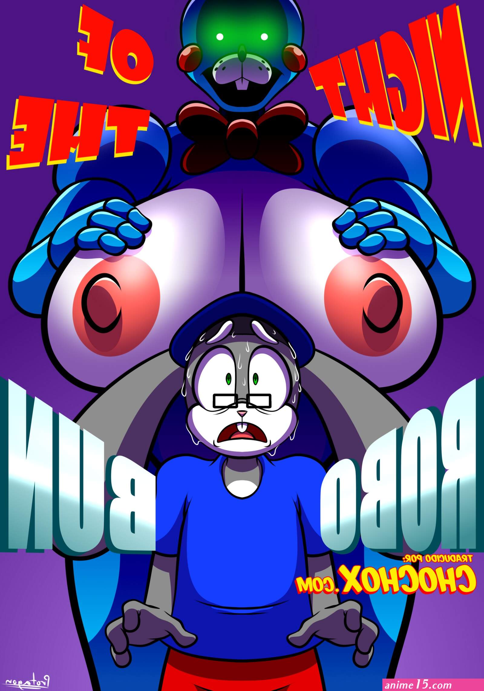 comics porno de fnaf security breach