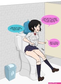 hentai anime comic human toilet