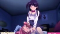 Busty Hentai Coed Gets Titty And Wet Pussy Fucking By Shemale Anime