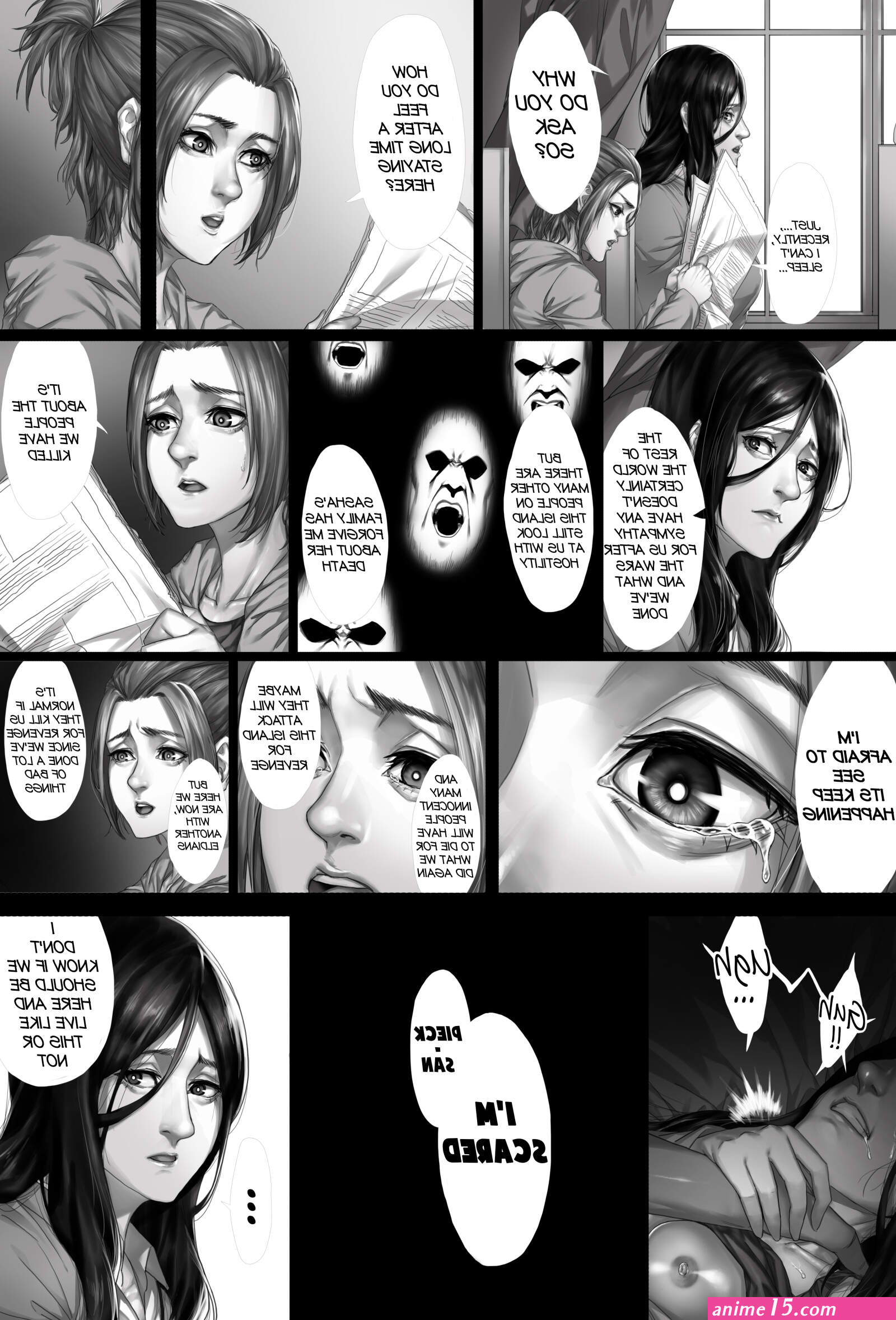 Post 4701071: AttackonTitan comic GabiBraun PieckFinger Sharai