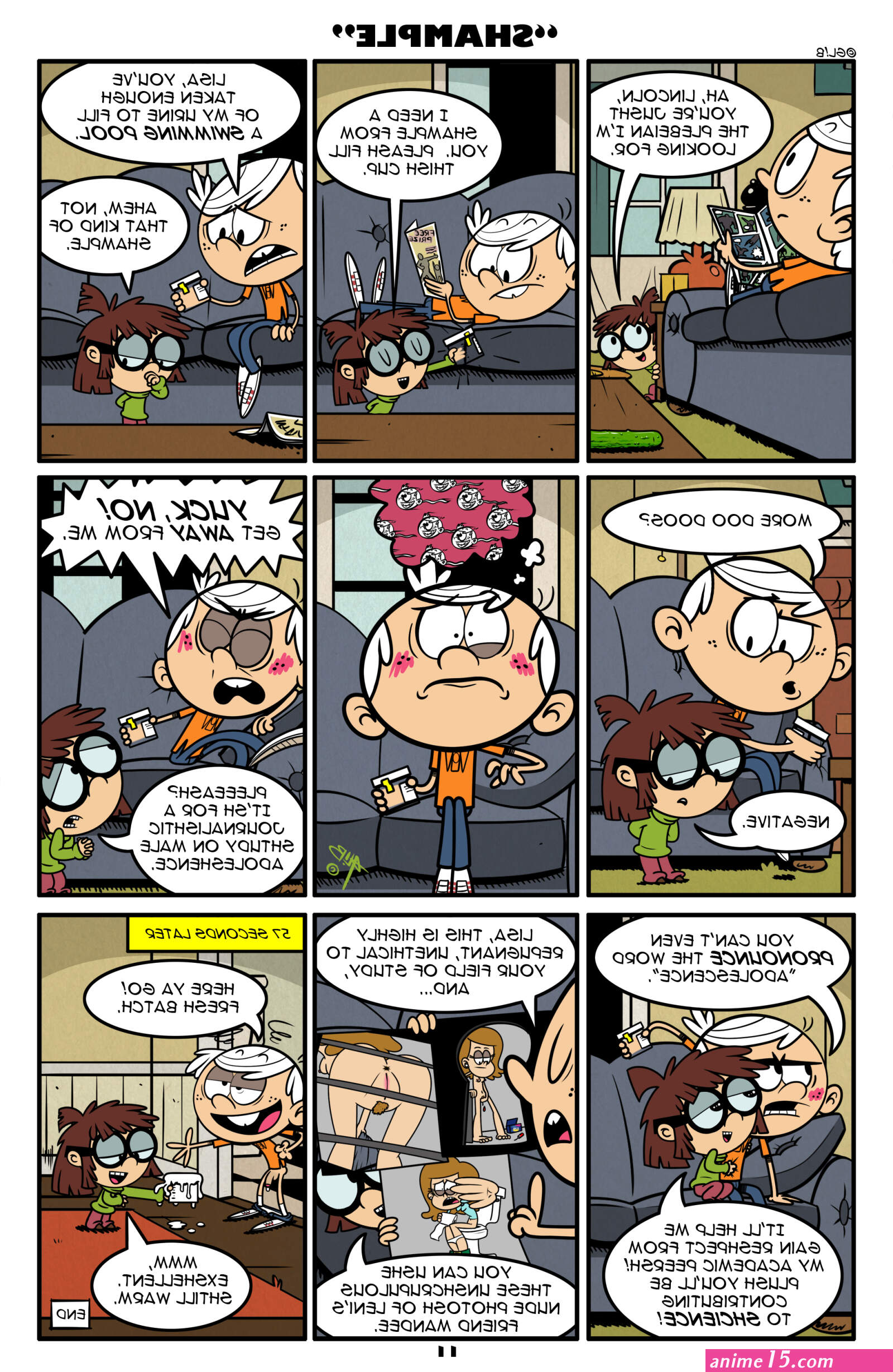 Post 3387254: comic Gl!b LincolnLoud LisaLoud Mandee TheLoudHouse