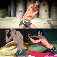BURANKOPRN on X: My man having an actual bulge is everything i need in anime spacedandy