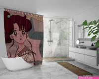 Funny Anime Shower Curtains