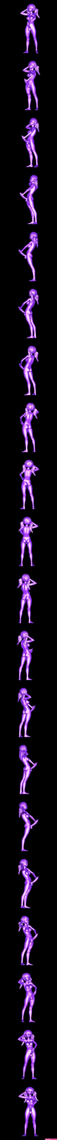 OBJ Anime Dickgirl 3D- Cults