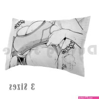 Manga Anime Girl-Stuck Pillow Case Printed 35x50 Anime Manga Japan Hentai Sexy Ddlg Kawaii Asia Japanese