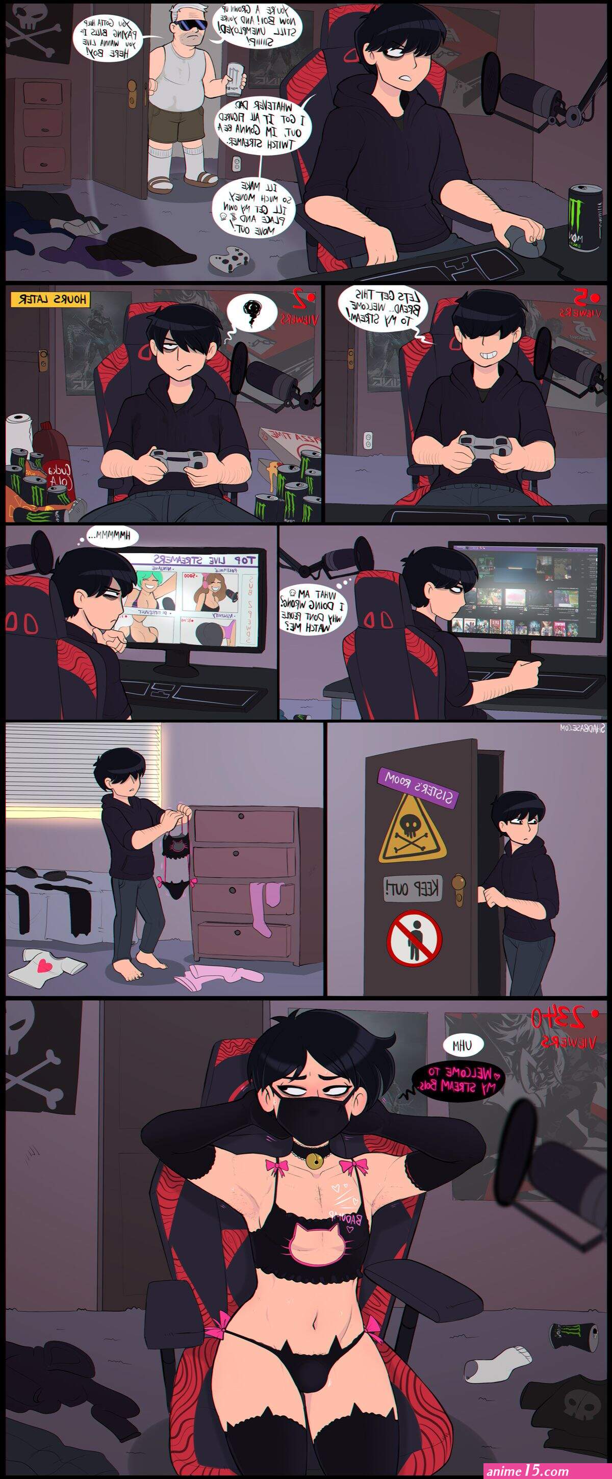 Crossdresser by Shadman Hentai english 02