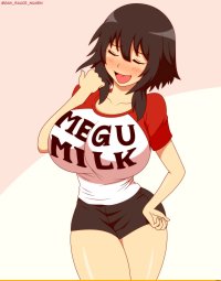 Mega tits milk