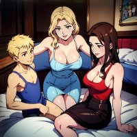 Anime boy with milfs by Thecraftninja on DeviantArt
