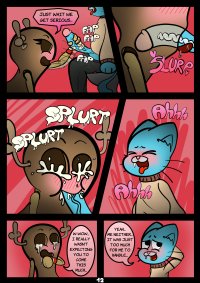 The Tainted World Of Gumball 1 porn comic