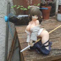 STL file Printable Kendo anime girl naked Design to download and 3D printCults
