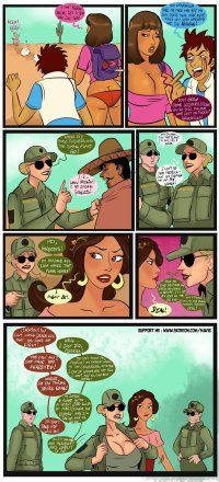 The Run porn comic