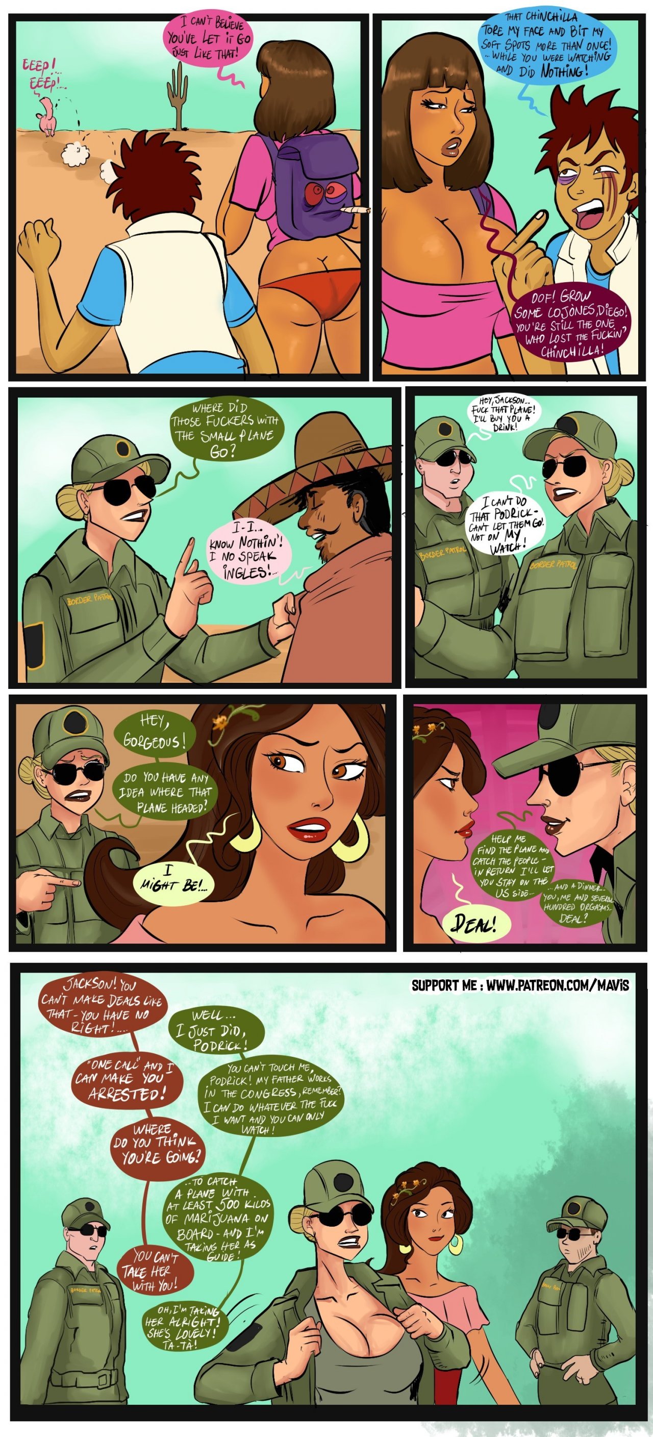The Run porn comic