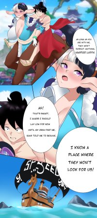 Speed and Luffy Comic Ongoing comic porn