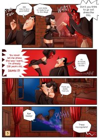 Hotel Transylvania: An invisible pervert Porn comic Cartoon porn comics Rule 34 comic
