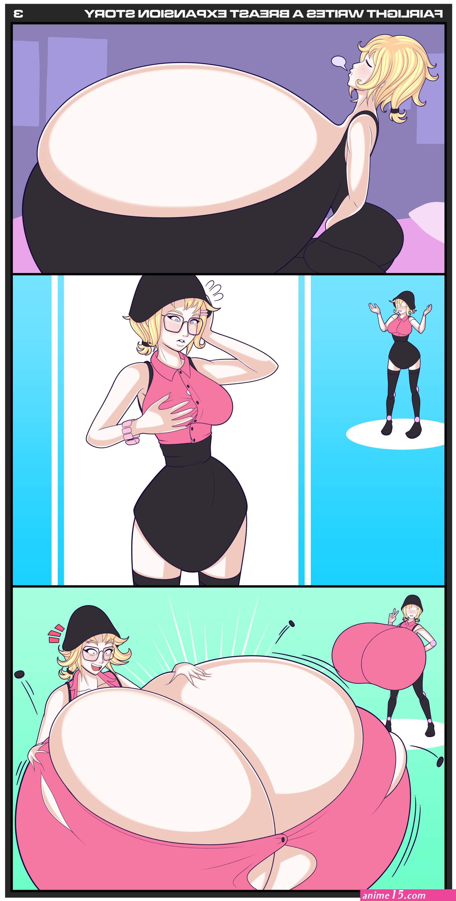 Fairlight Writes A Breast Expansion Story 3 by oscillons on DeviantArt