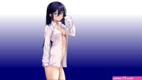 Download wallpaper girl hot sexy anime pretty naked cute shirt section seinen in resolution 3840x2160