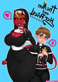 The Nun and Her Priest Porn comic Cartoon porn comics Rule 34 comic