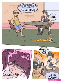 Mindy Estudiando con mi Primo comic de incesto