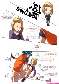 Post 2656494: Android18 comic DragonBallseries recreator2099 SonGoku