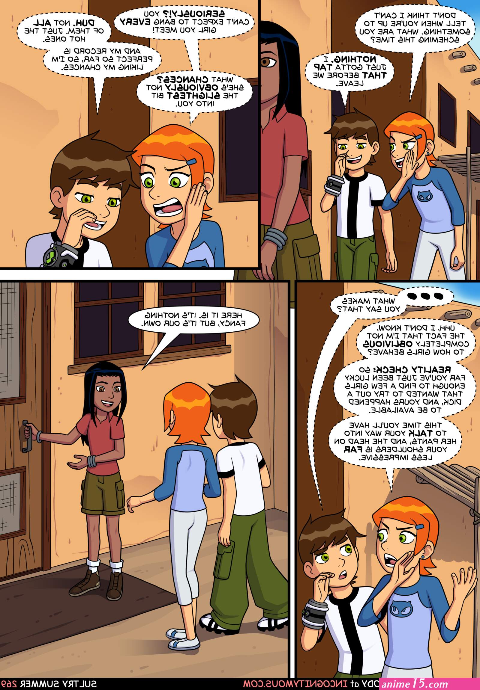 Post 5782003: Ben10 BenTennyson comic GwenTennyson Incognitymous KaiGreen MaxTennyson WesGreen