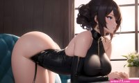 Anime milf bends over the desk by Cwieku666 on DeviantArt