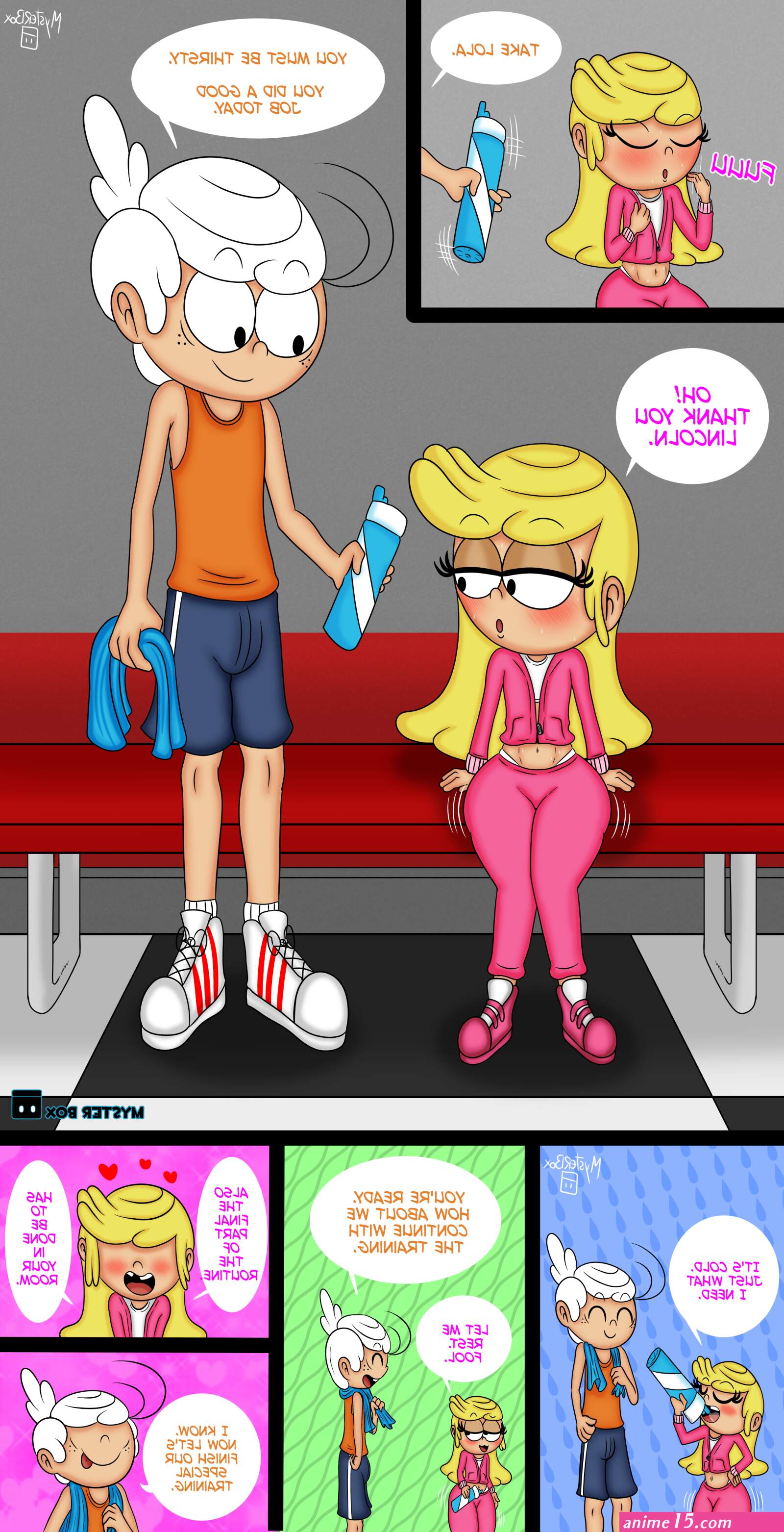 Post 3721411: comic LincolnLoud LolaLoud MysterBox TheLoudHouse